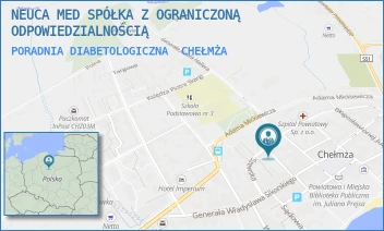 PORADNIA DIABETOLOGICZNA - ŚWIAT ZDROWIA OPERATOR MEDYCZNY SP. Z O.O - SZEWSKA 10/1,  CHEŁMŻA