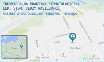 GABINET STOMATOLOGICZNY TERESPOL - INDYWIDUALNA PRAKTYKA STOMATOLOGICZNA LEK. STOM. JERZY WASILEWSKI - SIENKIEWICZA 30, TERESPOL